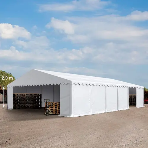 Carpa agrícola Toolport blanca