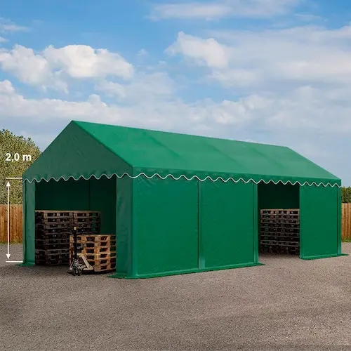 Carpa agrícola Toolport verde